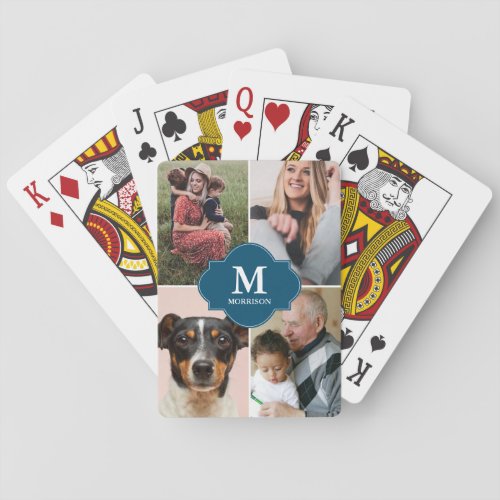 Family Fun Deck Personalized Family Photo Playing Poker Cards