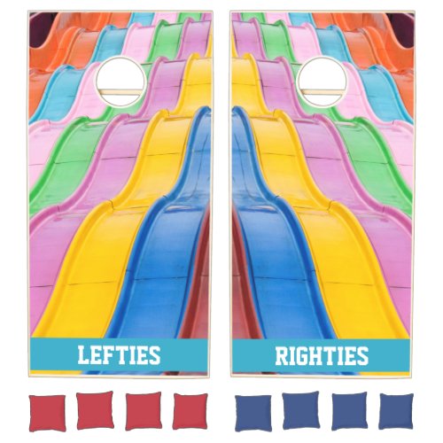 Family Fun Giant Kids Carnival Fun Slide Cornhole Set