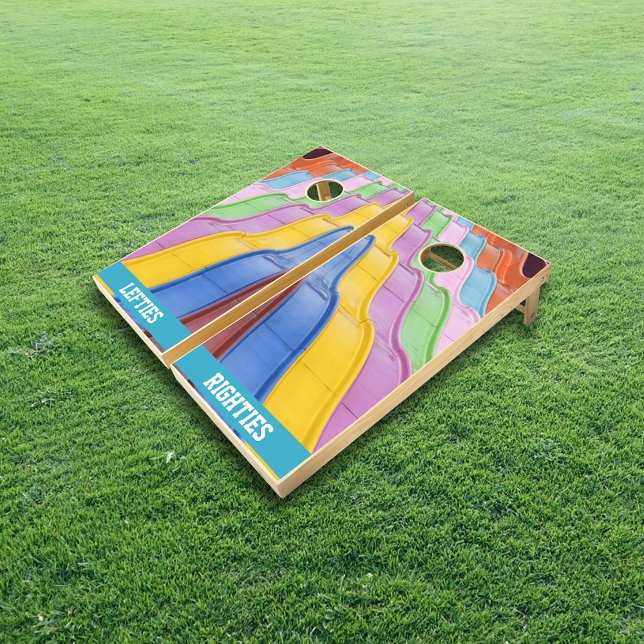 Family Fun Giant Kids Carnival Fun Slide Cornhole Set (Creator Uploaded)