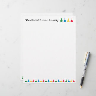 Family Game Lover Letterhead