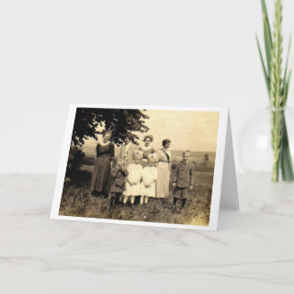 Family Gathering Card