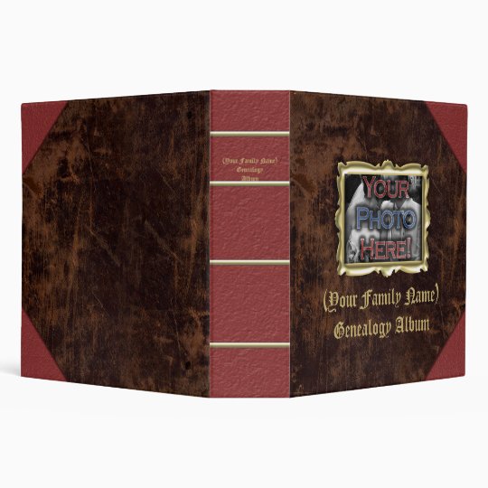 Family Genealogy Photo Album Binder  Zazzle.com