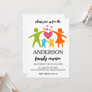family get together family reunion invitations