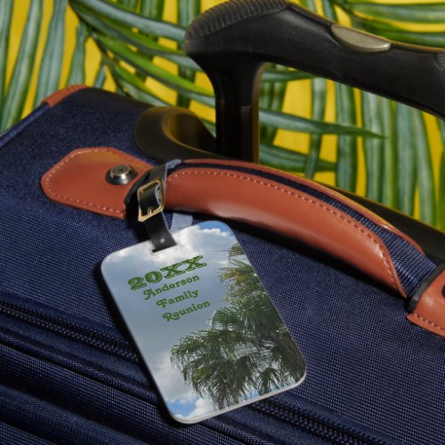 Family Get Together Reunion Vacation Keepsake Luggage Tag