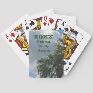 Family Get Together Reunion Vacation Keepsake Poker Cards