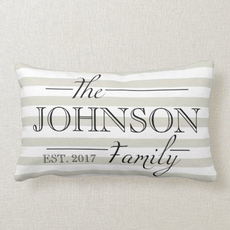 Family Gift Personalized Custom Pillow Home Decor