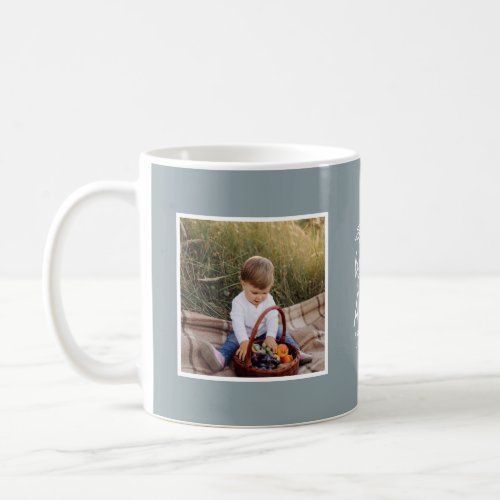 family gift photo grandchild simple  coffee mug