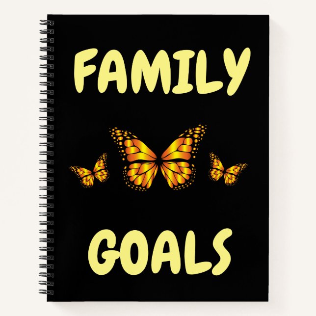 FAMILY GOALS NOTEBOOK (Front)