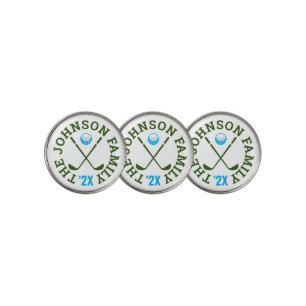 Family Golf Tournament Custom Logo Golf Ball Marker