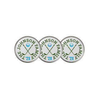 Family Golf Tournament | Custom Logo Golf Ball Marker