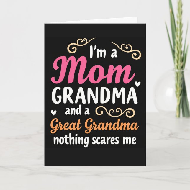 Family Great Grandma Love Card (Front)