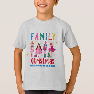 Family Group Funny Christmas , Nutcracker Ballet T-Shirt