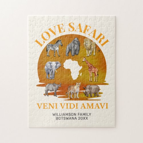 Family Group LOVE SAFARI Souvenir