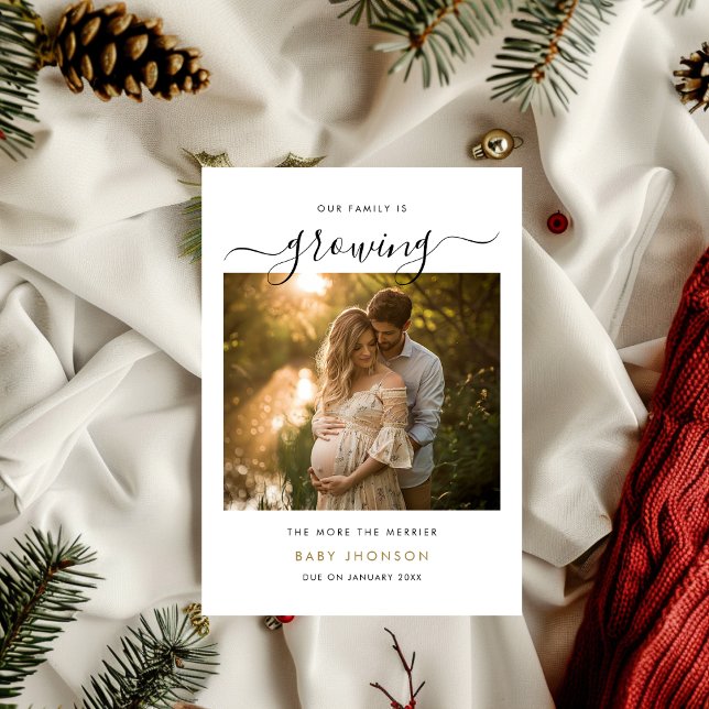 Family Growing The Merrier Pregnancy Announcement  (Creator Uploaded)