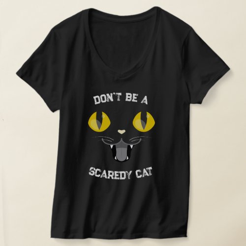 Family Halloween Dont Be A Scaredy Cat  T_Shirt