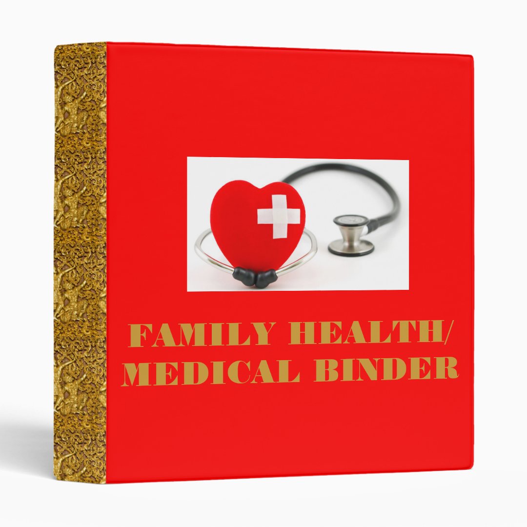 FAMILY HEALTH/ MEDICAL BINDER Zazzle