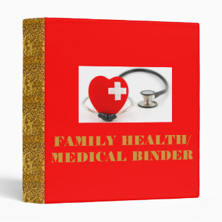 FAMILY HEALTH/ MEDICAL BINDER