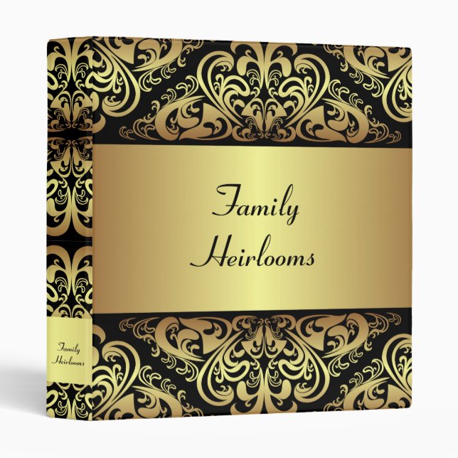 Family Heirloom Binder (Front/Spine)