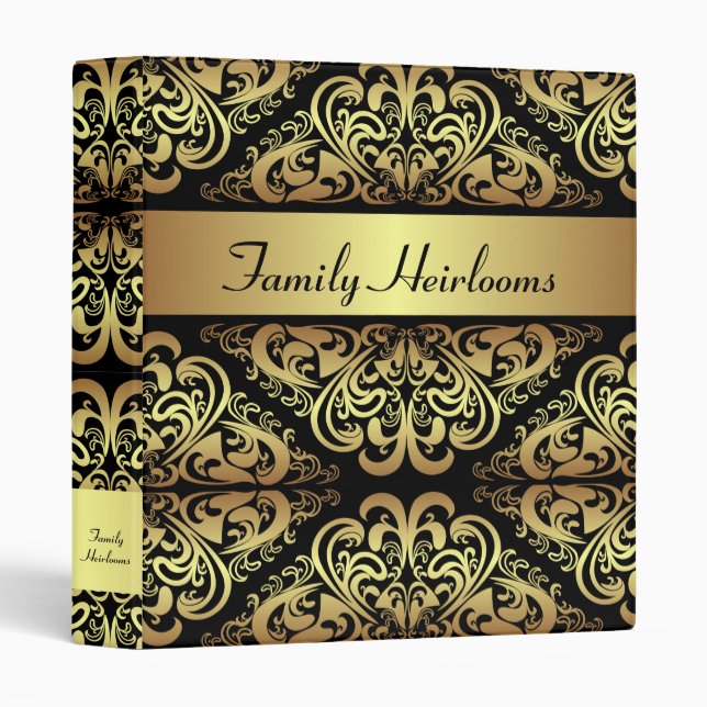 Family Heirloom Binder (Front/Spine)