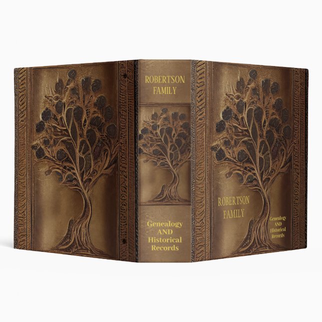 Family History and Genealogy Binder (Background)