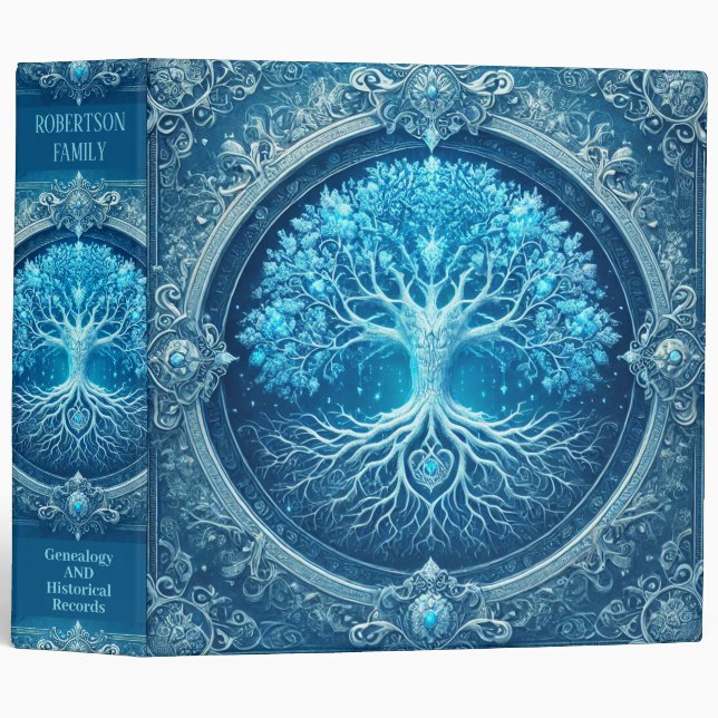 Family History and Genealogy Binder (Front/Spine)