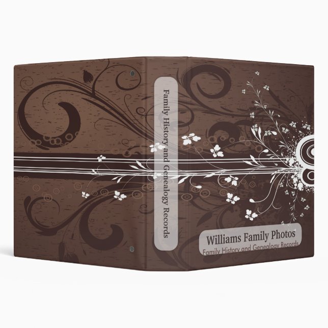 Family History and Genealogy Binder (Background)