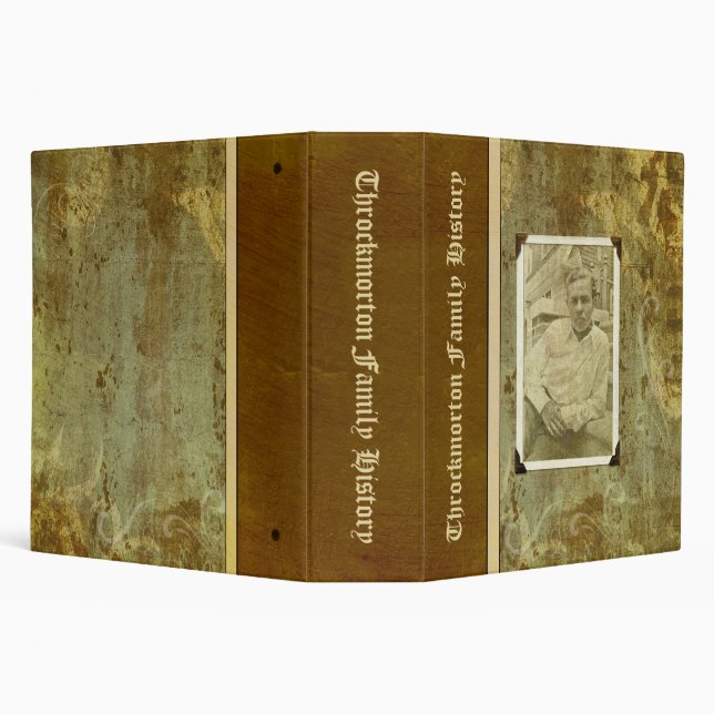 Family History (B&W photos only) 2.0" Binder (Background)