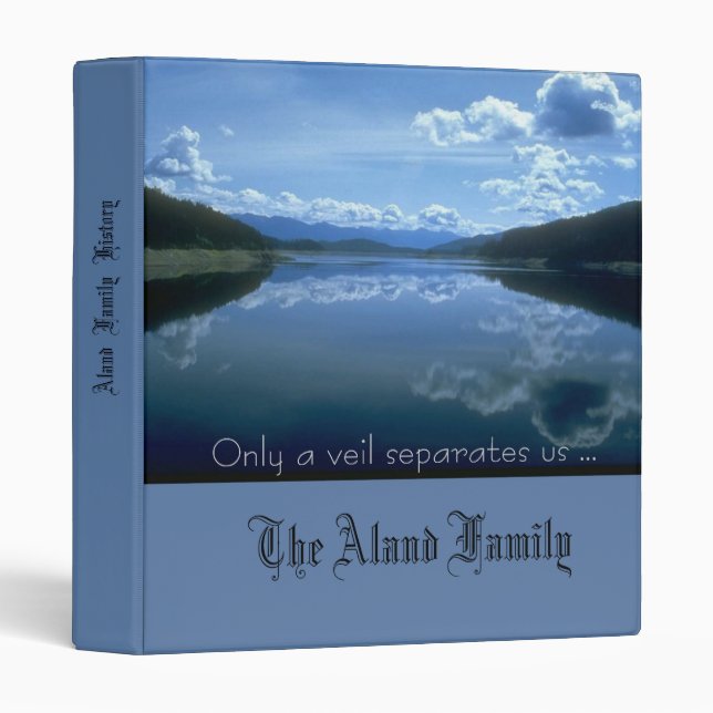 FAMILY HISTORY Binder (Front/Spine)