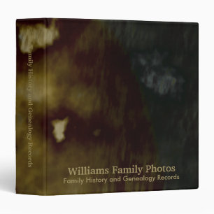 Family History/Genealogy Abstract Binder