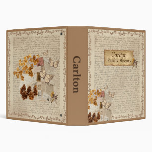 Family History Genealogy Binder Customizable