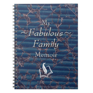 Family History Memoirs Notebook