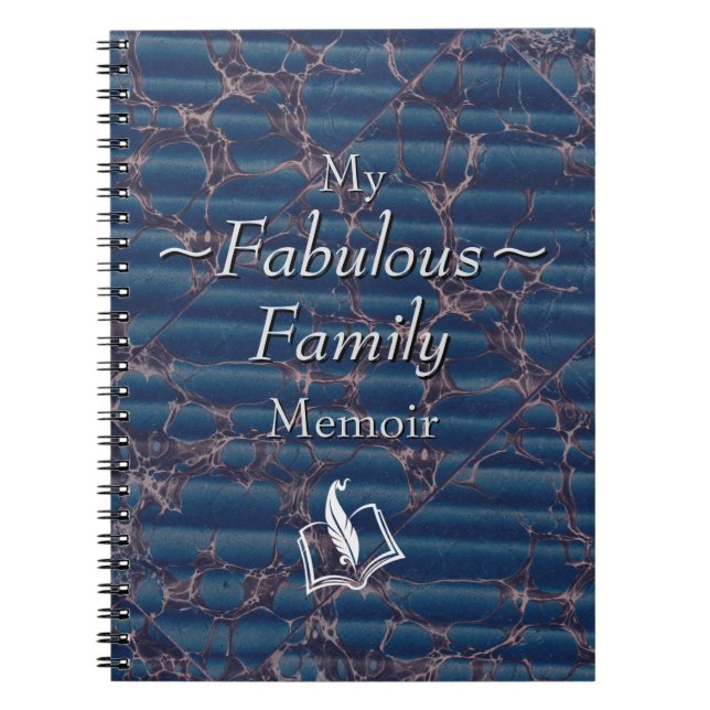 Family History Memoirs Notebook (Front)