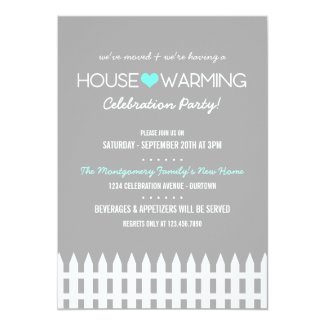 Family Housewarming Party Invitation