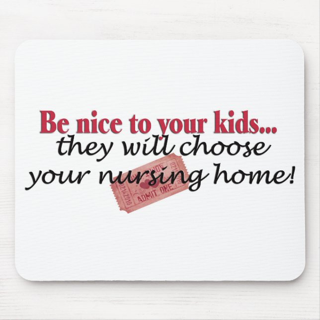 Family Humor Mouse Pad (Front)