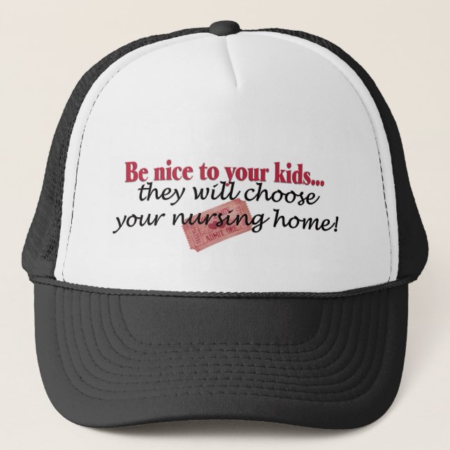 Family Humor Trucker Hat (Front)