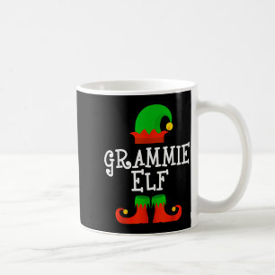 Family I'm The Grammie Elf Christmas Matching Paja Coffee Mug