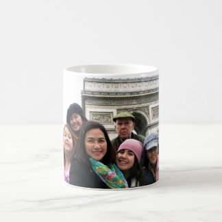 Family in Paris Coffee Mug