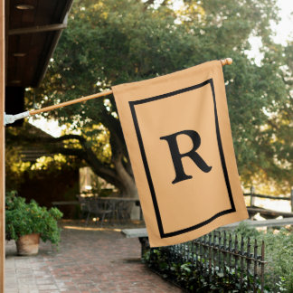 Family Initial  House Flag