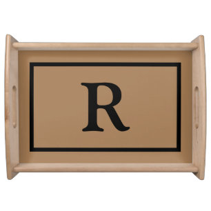 Family Initial Serving Tray
