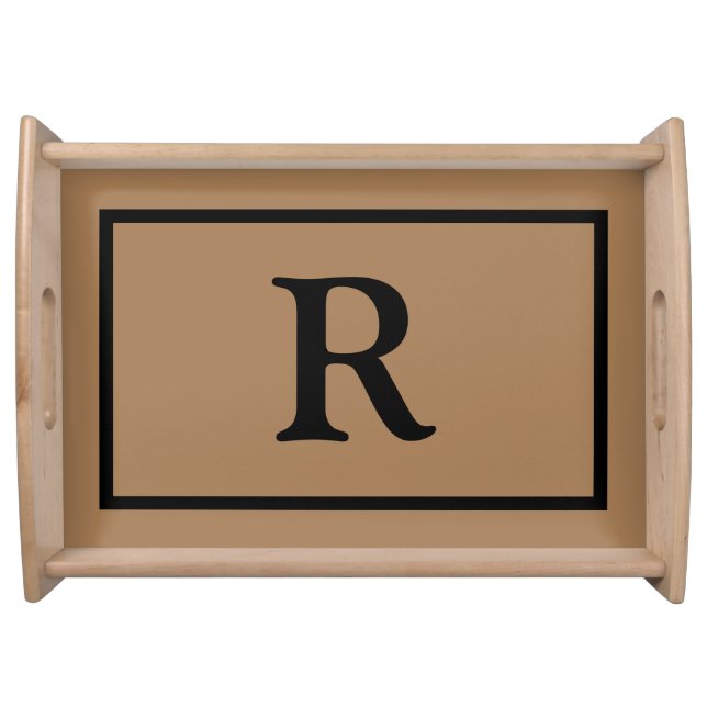 Family Initial Serving Tray (Front)