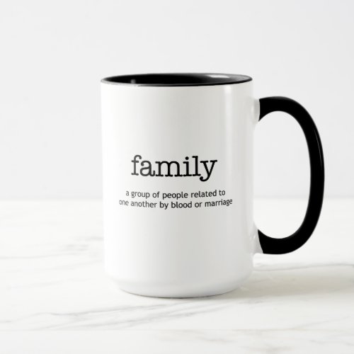 Family Inspiration Mug