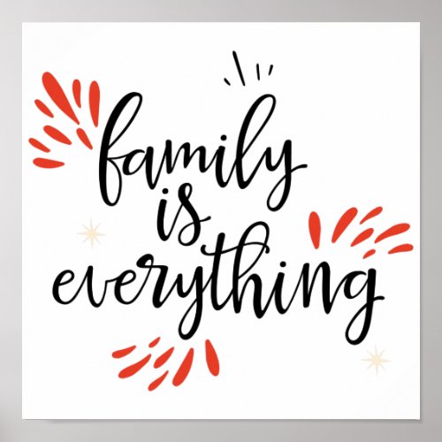 family is everything poster