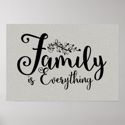 Family Is Everything  Poster