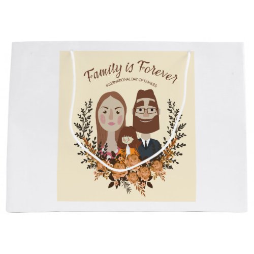 family is forever international day of families large gift bag