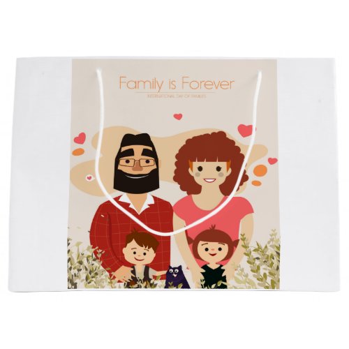 family is forever international day of families large gift bag