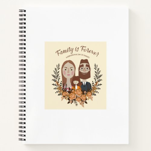 family is forever international day of families notebook