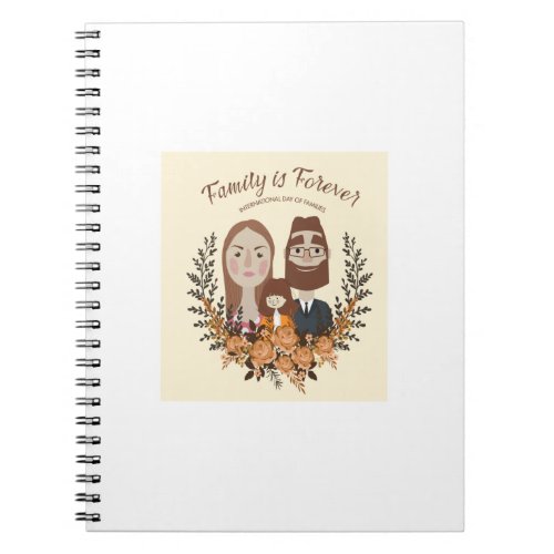 family is forever international day of families notebook