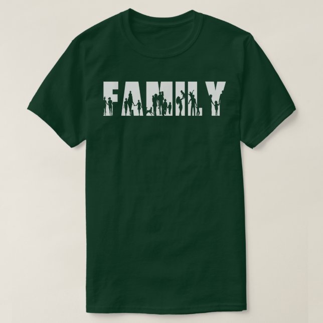 Family Is My Life, Blood Is Thicker Than Water, Fa T-Shirt (Design Front)
