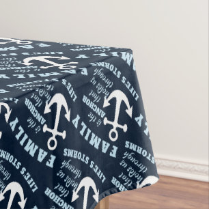 Family Is The Anchor That Holds Us Through Life's Tablecloth