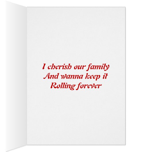 Family is treasure (Inside (Right))